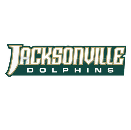 Jacksonville Dolphins Iron-on Stickers (Heat Transfers)NO.4685